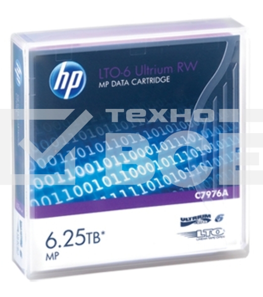 Картридж Hewlett-Packard LTO-6 Ultrium 6.25TB (C7976A)