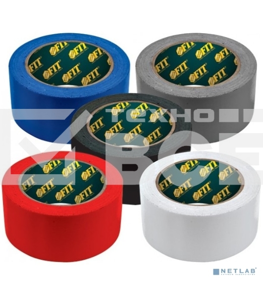 Лента клейкая универсальная армированная FIT IT 'Ductape', 48 мм х 50 м 11750