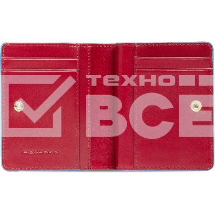 Кошелек женский Piquadro Blue Square PD6660B2R/R красный