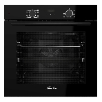 Духовой шкаф Monsher MOE 6008 Noir, 60 см, объем 80 л, утапливаемые переключатели, механический таймер, 2 стекла в дверце, 8 режимов, телескопические направляющие (на 1 уровень), энергоэффективность А, черный, фото6