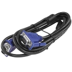 Кабель VGA Pro Cablexpert CC-PVGA-1.8M, 15M/15M, 1.8м, экран, феррит. кольца, пакет, фото5