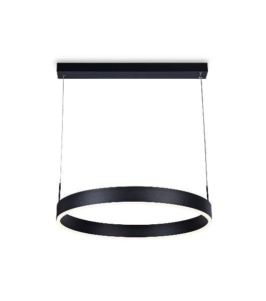 Светильник Ambrella light FA6606 BK черный 51W D600*700 (ПДУ РАДИО 2.4G)