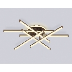 Потолочный светодиодный светильник Ambrella light FL6253 CF кофе 97W 3000K-6400K 805*760*170 (ПДУ ИК), фото4