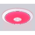 Музыкальный светодиодный светильник Ambrella light FZ710 WH белый IP20 40W 3000-6500K+RGB Music 370*56 (ПДУ ИК), фото5