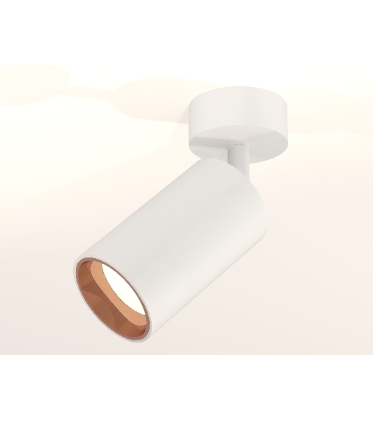 Светильник Ambrella Light XM6322005 SWH/PPG белый песок/золото розовое полированное MR16 GU5.3 (A2202, C6322, N6114)