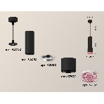 Светильник Ambrella Light XP7402003 SBK/PI черный песок/розовый MR16 GU5.3 (A2302, C6343, A2030, C7402, N7193), фото 1