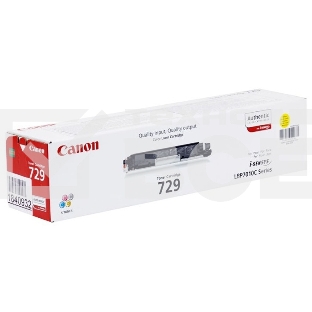 Картридж лазерный Canon Cartridge 729Y (4367B002) желтый (1000 стр.) для Canon i-Sensys LBP-7010C/7018C