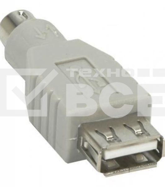 Переходник PS/2 Ningbo MD6M PS/2 (m)/USB A (f) (USB013A)