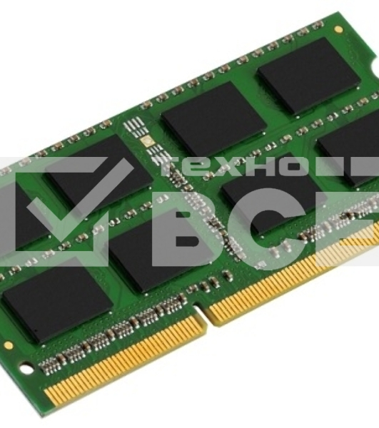 Оперативная память Kingston ValueRAM, DDR3, 8GB (1x8GB), 1600MHz, CL11, SO-DIMM
