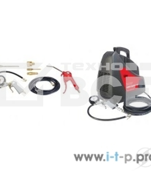 Компрессоры, Пневматическое оборудование FUBAG HANDY MASTER KIT +набор из 5 предметов 8213690KOA607 (8213690KOA536) ( Произ- водит., л/мин 180 Давле- ние, бар 8 Мощность, кВт 1.1 Напря- жение, В 220 Вес, кг 7 )