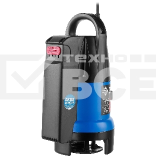 Насос ЗУБР НПГ-Т7-550 т7 аквасенсор погружн дренаж. для грязн водыd частиц до 35мм 550Вт датчик ур