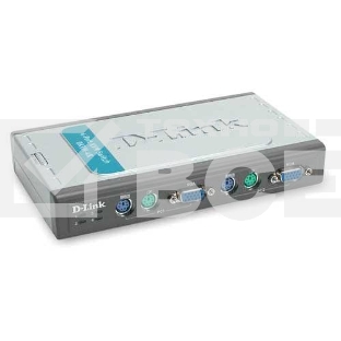 Переключатель KVM D-link DKVM-4K/B3A 4-портовый KVM-переключатель с портами VGA и PS/2