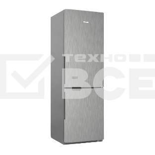 Холодильник Pozis RK FNF-170 серебристый металлик двухкамерный 220/94 л морозилка снизу