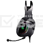 Наушники с микрофоном A4Tech Bloody G570 черный/серый 2м мониторные USB оголовье (G570 USB/ BLACK + GREY), фото3