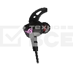 Игровые наушники чёрные ASUS ROG Cetra II (вкладыши, USB-C, RGB подсветка, ПУ, чехол, 90YH02S0-B2UA00), фото5