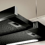 Встраиваемая вытяжка Elica ELITE 14 LUX BL/A/60 / 60 см, 650 куб.м., кнопочное управление, серый+черное стекло, фото4