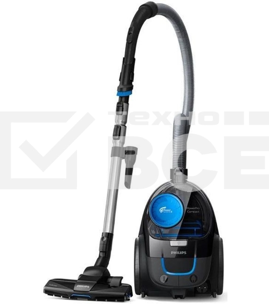 Пылесос Philips FC9331/09 глубокий черный, 237/750 Вт, уборка сухая, пылесборник контейнер 1.5 л