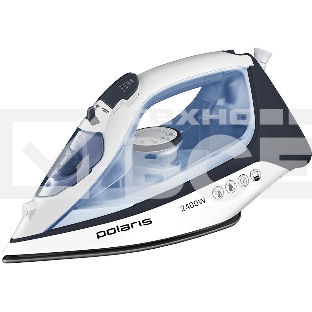Утюг Polaris PIR 2483K белый/синий