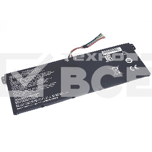 Аккумуляторная батарея для ноутбука Acer Aspire V13 (AC14B8K-4S1P) 15.2V 33Wh OEM черная