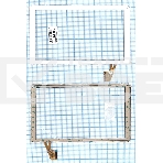 Сенсорное стекло (тачскрин) VTCP010A18-FPC-4.0, белое, фото3