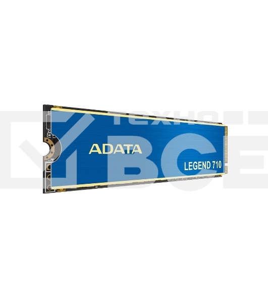 Накопитель SSD ADATA LEGEND 710, 1Tb, PCIe 3.0 x4, M.2 2280, NVMe, R/W 2400/1800, с радиатором