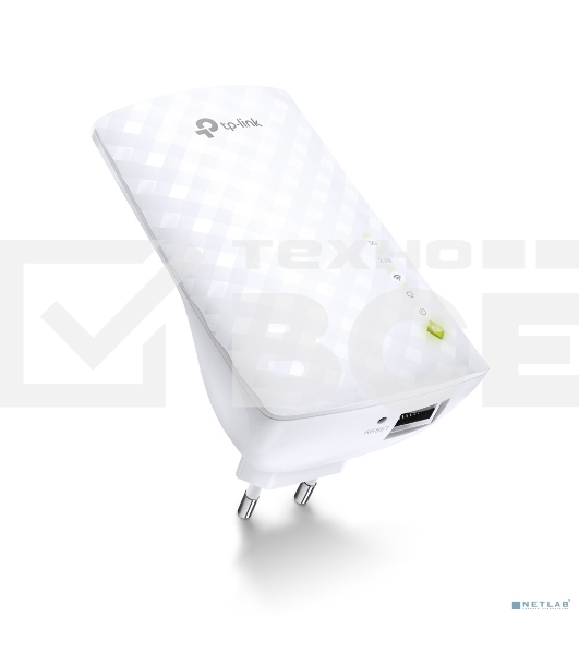 Повторитель беспроводного сигнала TP-Link SOHO RE200 10/100BASE-TX/Wi-Fi белый поставляется без кабеля RJ-45