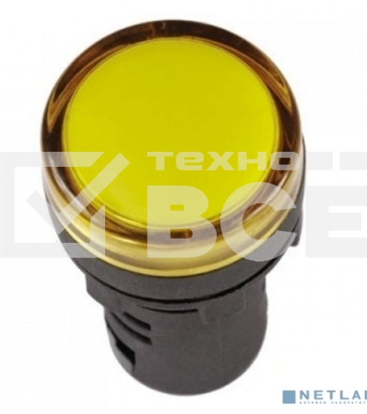 Арматура светосигнальная AD-22DS 230В жел. ИЭК BLS10-ADDS-230-K05