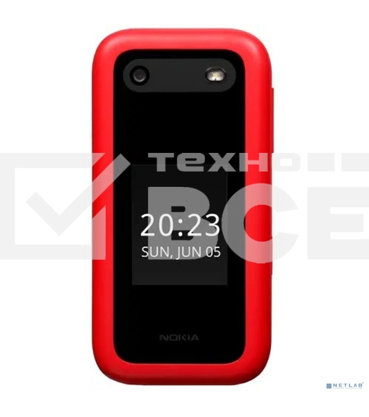 Мобильный телефон Nokia 2660 TA-1469 DS RED (1GF011PPB1A03)