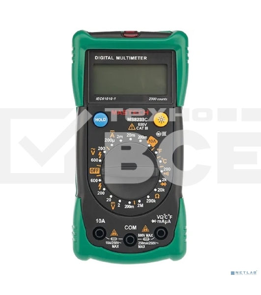 Универсальный мультиметр MASTECH MS8233C 13-2015