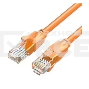 Патч-корд Vention прямой UTP cat.6, RJ45 - 2м. Оранжевый