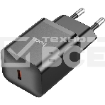 Сетевое зар./устр. Hoco N27 Black 20W 3A+2.22A+1.67A (PD+QC+AFC) USB-C универсальное черный, фото6