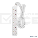 Удлинитель STANDARD 6 гнезд, 5м, 3х1,0мм², с/з, белый REXANT, фото7