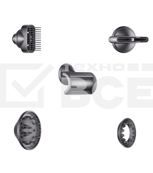 Фен Dyson Supersonic HD07 Bright Nickel/Bright Copper 1600Вт никель/медный