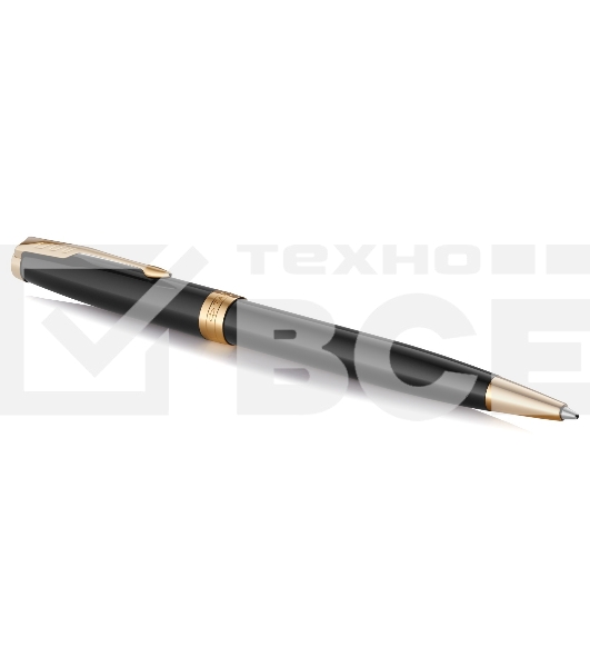 Ручка шариковая Parker Sonnet Core K530 (CW1931497) LaqBlack GT M черн. черн. подар.кор.