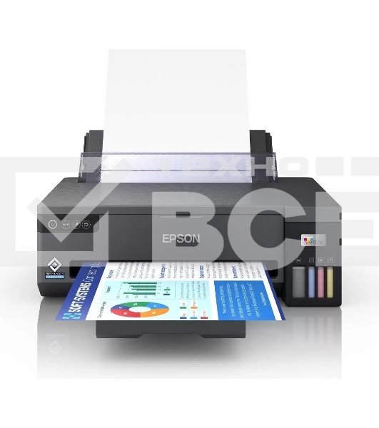 Принтер струйный Epson L11050 (C11CK39505), A3, цветной, печ. до 30/20 стр/мин. (ч/б/цв.), 4800 x 1200 dpi, USB, Wi-Fi