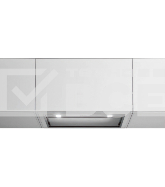 Встраиваемая вытяжка FALMEC BUILT-IN 50 MAX EVO, серия Design, 56 см, механическое/кнопочное управление, светодиодное освещение, периметральное всасывание, 3 скорости, отвод/циркуляция, максимальная производительность 1040 м3/ч, угольный фильтр (опция), э