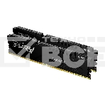 Оперативная память Kingston Fury Beast, DDR5, 64Gb (2x32 GB), 5600 MHz, CL36, радиатор, черный, фото3