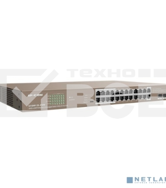 Коммутатор 24PORT 4POE G1126P-24-410W IP-COM