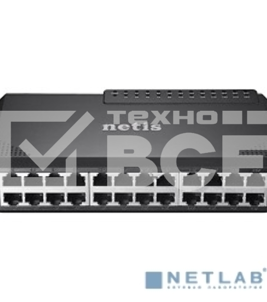 Коммутатор неуправляемый NET SWITCH 24PORT 10/100M/ST3124P Netis