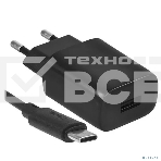 Сетевое зарядное устройство HOCO C134A/ Сетевое ЗУ + Кабель Type-C 1m/ 1 USB/ Выход: 10.5W/ черный, фото4