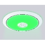 Музыкальный светодиодный светильник Ambrella light FZ710 WH белый IP20 40W 3000-6500K+RGB Music 370*56 (ПДУ ИК), фото4