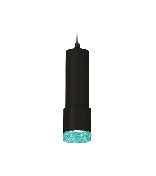 Светильник Ambrella Light XP7402004 SBK/BL черный песок/голубой MR16 GU5.3 (A2302, C6343, A2030, C7402, N7194)