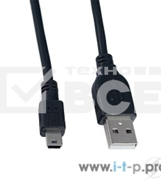 Кабель PERFEO USB2.0 A вилка - Mini USB 5P вилка, 3 м. (U4303)