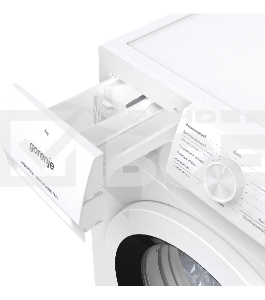 Стиральная машина Gorenje WHE72SFS белый загр. фронтальная макс.: 7 кг 1200об/мин класс: А