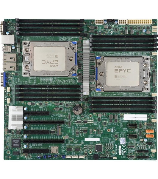 Материнская плата SuperMicro MBD-H11DSi-NT-O Single AMD EPYC™ 7000-Series/Up to 2TB Registered ECC/2 PCI-E 3.0 x16,3 PCI-E 3.0 x8/10 SATA3, 1 M.2, 2 SATA DOM/2x 10GBase-T/IPMI