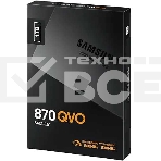 Накопитель SSD Samsung 870 QVO, 1TB, SATA III, 2.5