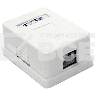 Коробка настенная Lanmaster TWT-SA1-WH белый