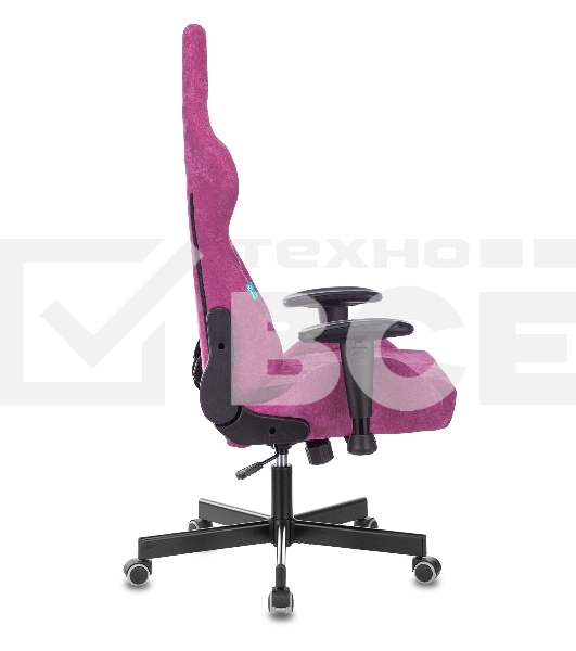 Кресло игровое Бюрократ VIKING KNIGHT LT15 FABRIC малиновый крестовина металл/пластик
