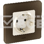 Рамка 1 пост. бронза Inspiria, фото2