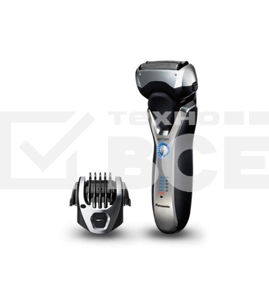 Бритва сетчатая Panasonic ES-RT77-S520 реж.эл.:3 питан.:аккум. серебристый/черный